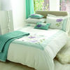 Bedeck,  V&A Kimono Blossom Duvet Cover Single Duck Egg