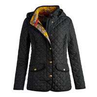 Joules Marcotte Womens Hooded Quilted