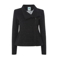 White Stuff Billy Wool Biker Jacket