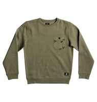 Cappell - Sweatshirt for Boys - Green - DC Shoes