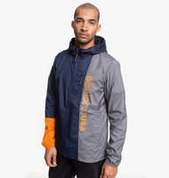 Dagup Triple Block - Water-Resistant Hooded Windbreaker for Men - Blue - DC Shoes