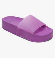 DC - Platform Slides for Women - Purple - DC Shoes