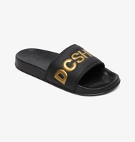 DC Slides SE - Suede Slides for Women - Black - DC Shoes