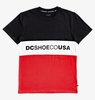 Glen End Tee for Men - Red - DC Shoes