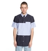 Howburn - Short Sleeve Shirt for Men - Blue - DC Shoes