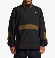 On The Block - Water-Resistant Half-Zip Anorak for Men - Black - DC Shoes