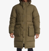Outsider - Insulated Hooded Parka for Men - Brown - DC Shoes