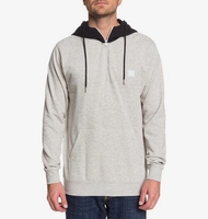 Rebel - Half-Zip Hoodie for Men - Grey - DC Shoes