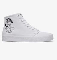 T-Funk Hi S X Tati - High-Top Skate Shoes for Men - White - DC Shoes