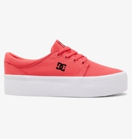 Trase Platform - Flatform Shoes for Women - Pink - DC Shoes