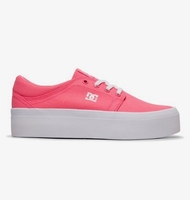 Trase Platform TX - Flatform Shoes for Women - Pink - DC Shoes