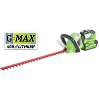Greenworks G-MAX 40v Cordless Hedge Trimmer with Twist Handle (22637T - Tool Only)