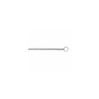 Ancol Fine Check Chain Dog Collar - Size 1 XXXS