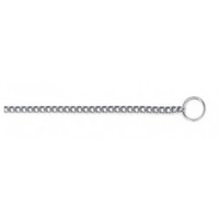 Ancol Medium Weight Check Chain Dog Collar - Size 6 XL