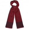 Barbour Ladies Duncan Tattersall Navy Multi Scarf (Colour: Navy,  Size: One Size)