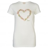 Barbour Ladies Elysia White Tee T-Shirt (Colour: White,  Size: 10)