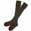 Barbour Ladies Green Gun Stocking (Colour: Green,  Size: S)
