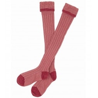 Barbour Ladies Gun Sock Stocking (Colour: Red,  Size: S)