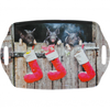 Country Matters Tray Christmas Piglets (Size: Each)
