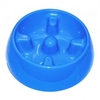 DogIt Go Slow Anti-Gulping Dog Bowl Medium (Blue) (Size: Each)
