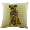 Evans Lichfield Border Terrier Cushion (Size: Each)
