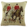 Evans Lichfield Huntsmen Tapestry Front Cushion (Size: Each)