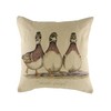 Evans Lichfield Wise Guys Cushion 18" (Colour: Cream,  Size: One Size)