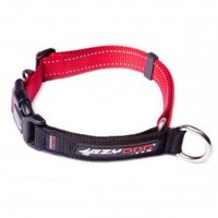 EzyDog Check-Mate Red Dog Collar (Colour: Red,  Size: Small)