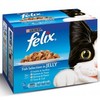 Felix Fish Selection Pouches 12x100g - Cat Tins & Pouches (Size: Tray)