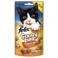Felix Goody Bag Original Mix Cat Treat Selection (Size: 60 g)