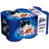 Felix Meat Selection in Jelly 6x400g Tins - Cat Tins & Pouches (Size: Tray)