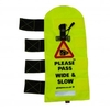 Gizapaw Hi Vis Horse Tail Sleeve Pass Slow + Micro Camera (Size: Each)