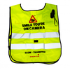 Gizapaw Hi Vis Reflective Camera Tabard Smile Large/X Large (Size: Each)