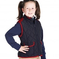 Harry Hall Junior Fairfield Gilet (Colour: Navy,  Size: 12)