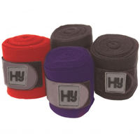 Hy Stable Bandages in Black,  Navy or Red (Colour: Navy,  Size: One Size)
