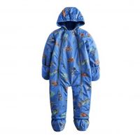 Joules Baby Boys Charlie Blue Snowsuit (Colour: Blue,  Size: 3-6mnths)