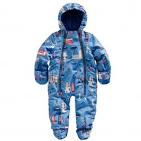 Joules Baby Charlie Blue Snow Suit (Colour: Blue,  Size: 0-3mnths)