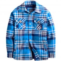 Joules Boys Ronan Blue Check Shacket - Shirt (Colour: Blue,  Size: 12)