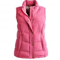 Joules Ladies Raspberry Higham Gilet (Colour: Pink,  Size: 10)