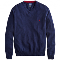 Joules Mens Retford V Neck Navy Jumper (Colour: Navy,  Size: L)