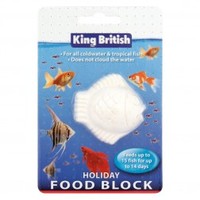 King British Holiday Feeder Block - Fish Food (Size: Each)