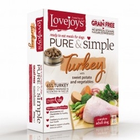 Lovejoys Pure & Simple Turkey with Sweet Potato & Vegetables (Size: 395 g)