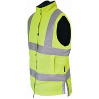 LunaRider Reflective Yellow Ladies Gilet (Colour: Yellow,  Size: XS)
