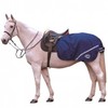 Masta Quarter Sheet with Safety Light - Exercise Sheet (Colour: Navy,  Size: L)