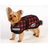 Masta Quilted Red Check Dog Coat (Colour: Red,  Size: 20 cm)