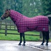 Masta Quiltmasta Check 120 Fixed Neck Stable Rug (Colour: Red,  Size: 6ft6)