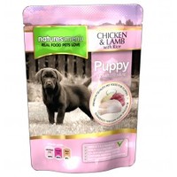 Natures Menu Puppy/Junior with Chicken,  Lamb & Rice Pouch 300g (Size: Each)