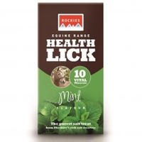 Rockies Mint Horse Health Lick 2kg (Size: 2 kg)