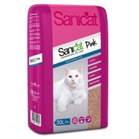 Sanicat Pink Cat Litter 30 L (Size: 30 L)