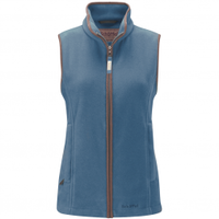 Schoffel Ladies Lyndon Fleece Blue Gilet (Colour: Blue,  Size: 12)